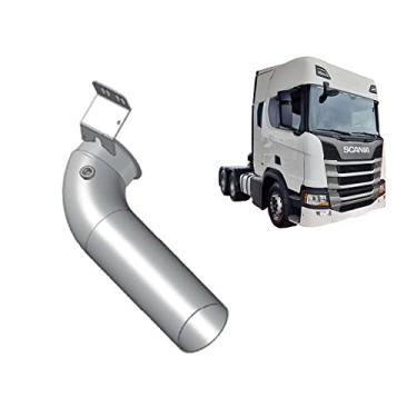 Imagem de Tubo Saída Catalisador 5” p SC R 450/510 2018 P/G/R Euro 5