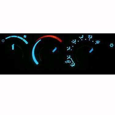 Imagem de HERCOO Kit de lâmpadas de LED de controle de aquecedor climático CA compatível com Dodge Ram 1500 2500 3500 Substituição de mercado de reposição 2003-2008