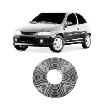 Imagem de Borracha Protetora Borda Porta Preta Celta 2 Portas 5m 7x14