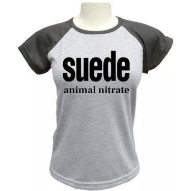 Imagem de Camiseta Babylook Banda Suede Animal Nitrate - Alternativo Basico