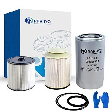 Imagem de Conjunto de separador de água de filtro de combustível Cummins 6,7L para motores a diesel Turbo Ram 2019-2020 68157291AA 68436631AA e filtro de óleo 5083285AA
