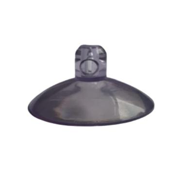 Imagem de 50 Ventosas 4 Cm Cabeça Redonda Silicone Vidro Acrílico Pvc