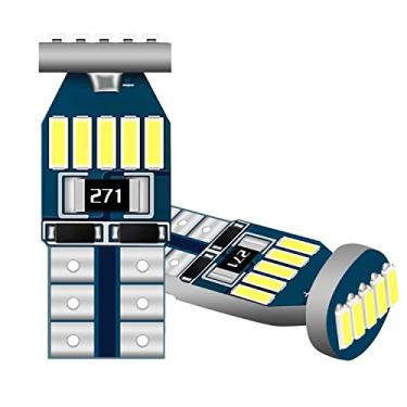 Imagem de Pacote com 2 lâmpadas LED T10 194 168 PC194 PC195 PC160 PC161 PC168 Painel de instrumentos Medidor Painel Cluster Lâmpada Automotiva Azul Gelo