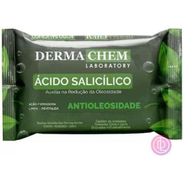 Imagem de Lenço Demaquilante Ácido Salicílico Antioleosidade Dermachem - Shop Br