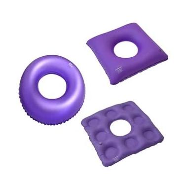 Imagem de Almofada para Cóccix ou Hemorroida - Enchimento em água - Modelos Bioflorence - UN (QUADRADA)