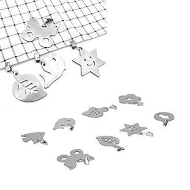 Imagem de Decoração de toalha de mesa, toalha de mesa de aço inoxidável à prova de ferrugem para churrasco de jardim para casa para cozinha (produto principal)