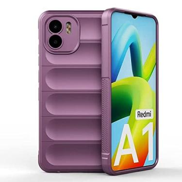 Imagem de BoerHang Capa para Samsung Galaxy A23e, TPU macio, proteção antiderrapante, compatível com Samsung Galaxy A23e Phone Case (roxa)
