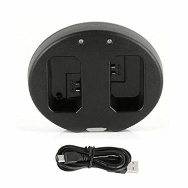Imagem de MOOKEENONE 1*2 Ports Channel Battery Charger Camera Battery USB Charger for Sony NP-FW50 NEX 7 5 5T 5N 3 A5000 A6300 A7 A7R