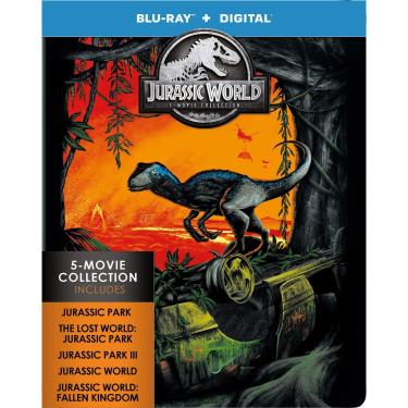 Imagem de Jurassic World: 5-Movie Collection [Steelbook] [Blu-ray]