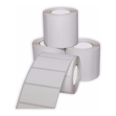 Imagem de 12 Rolos Etiqueta Térmica 60x40 Adesiva p/Balança 21m Rolo c/ 500 Etiquetas | Zebra Argox Elgin Toledo Filizola Triunfo