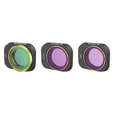Imagem de Filtro de lente de câmera para drone Mini 3 Pro MCUV CPL ND4 ND8 ND16 ND32 ND/PL kit de filtros para DJI Mavic Mini 3 Pro (3 filtros mistos)