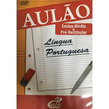 Imagem de DVD Aulão - Ensino Médio e Pré-Vestibular - LÍNGUA PORTUGUESA