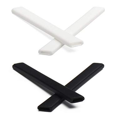 Imagem de Mryok — Substituição para óculos de sol Oakley Straight Jacket 2007 – Opt, White & Black, One Size