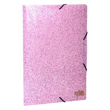 Imagem de Pasta Aba Elástico Ofício PP Secrets Rosa, Dello, 0274.W.0030, Rosa