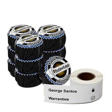 Imagem de Etiquetas de pasta de arquivo compatíveis 30277-9/16" x 3-7/16" 2-Up (260 etiquetas por rolo), Prime - 010 Rolls - 260 Labels Per Roll