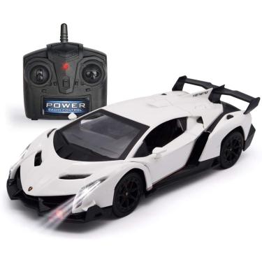 Brinquedo Carrinho Controle Remoto Carro Corrida/Policia/ Tipo Lamborghini,  Fanwix