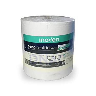 Imagem de Pano Perfex Branco Multiuso Para Limpeza Reutilizável Descartável Rolo 28cm x 300m