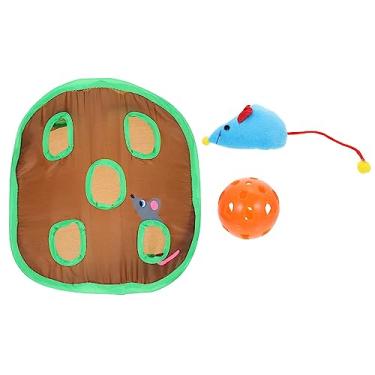 Imagem de 1 conjunto de buracos para gatos de estimação brinquedo túnel para gatos brinquedo interativo para gatos pequenos brinquedo escondido para gatos