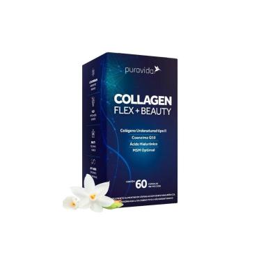 Imagem de Collagen Flex + Beauty (60 Cápsulas) Puravida-Unissex