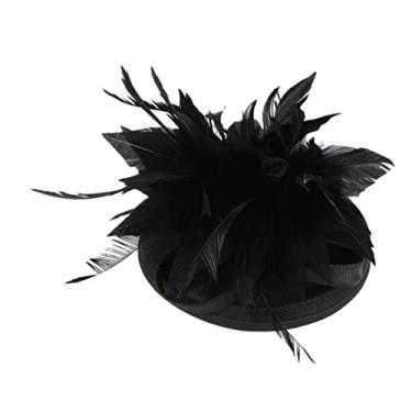 Imagem de PACKOVE Chapéu De Chapéus Derby Femininos Fascinators Chapéu Fascinator De Festa De Chá Chapéus Fascinators Para Arco De Cabelo Noiva Baile De Formatura Abs Caixa De Comprimidos