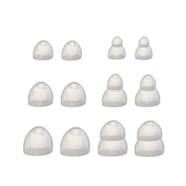 Imagem de Oval Comfort Fit Set for Klipsch X12i In-Ear Earphones- Replacement Eartips Eargels Earbuds