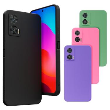 Imagem de Capa Capinha Case Compatível Motorola Moto G73 Silicone Veludo Premium [2ASHOP] (ROSA PINK)