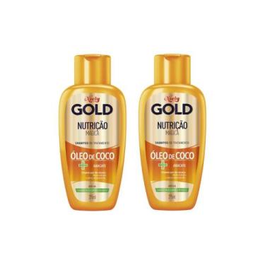 Imagem de Shampoo Niely Gold 275ml Nutriçao Poderosa - Kit C/2Un