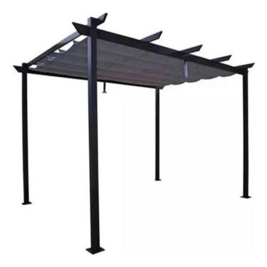 Imagem de Pergolado De Alumínio 4x2,82m Omega - Naterial