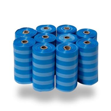 Imagem de Best Pet Supplies Sacos de cocô para cães (150 sacos) para limpeza de resíduos de lixo, substituições de rolo de cachorro para passeios e viagens ao ar livre, à prova de vazamento e resistente a