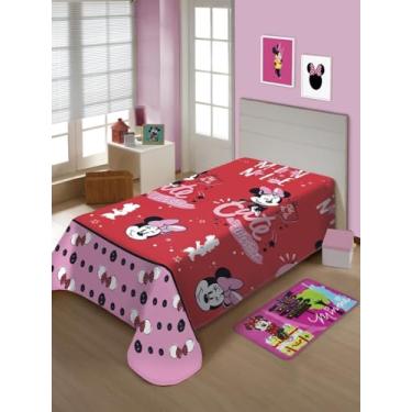 Imagem de Manta Disney Soft Solteiro 1,50 x 2,00m Minnie Fun Jolitex