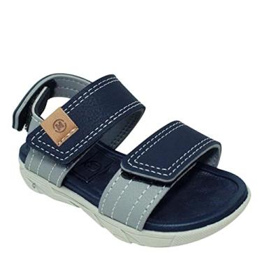 Imagem de SAPATO CASUAL BEBE DE USO COMUM C/SOLA SINT. CABEDAL SINT. MARINHO 488/CINZA 851 26