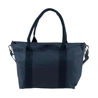 Imagem de Bolsa Feminina Cinza Media Tiracolo Faculdade Trabalho Dia Dia Transversal Resistente Reforçada