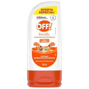 Imagem de OFF! Family Repelente de Mosquitos, Protege por até 4h, Loção, 200ml