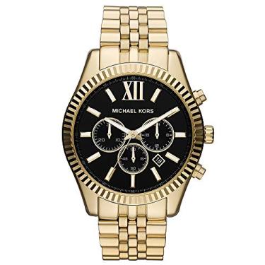 Imagem de Relógio Michael Kors Feminino Lexington Dourado - MK8286/4PN
