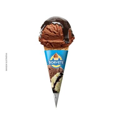 Imagem de TRUFADO Cone Casquinha/Cascão Sorvete - 600 unidades