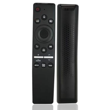 Imagem de Controle remoto de substituição Voice BN59-01312A RMCSPR1BP1 para Smart TV Samsung 4K QN43Q60RAF QN43Q60RAFXZA QN49Q60RAF QN49Q60RAFXZA QN55Q60RAF QN55Q60RAFXZA QN65Q60RAFXZA RAFXZA QA N75Q60RAFXZA