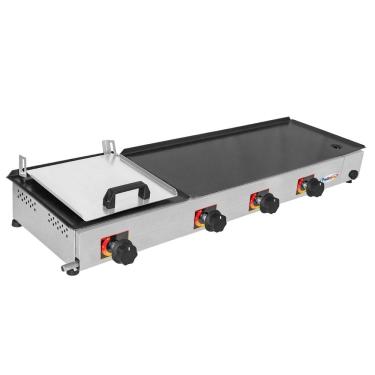 Imagem de Chapa de Lanche com Prensa à Gás 97X30cm Pratic