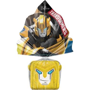 Imagem de Ovo de Páscoa Transformers Chocolate ao Leite 90g - D'elicce