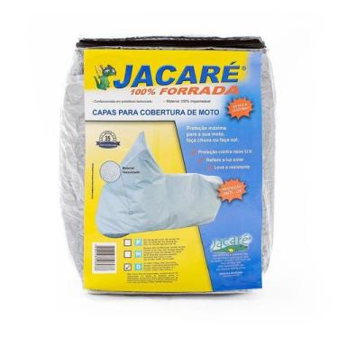 Imagem de Capa de Cobrir Moto Jacaré 100% Forrada - G - BEZI