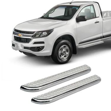 Imagem de Estribo s10 1995 1996 1997 1998 1999 2000 a 2011 cab simples - SOLAR