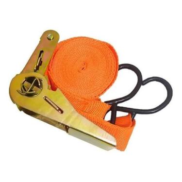 Imagem de Cinta Catraca 4,5m Bagageiro Preto/Laranja 60kg - Vhip