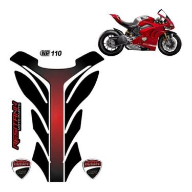 Imagem de Adesivo Protetor Tankpad Frontal Panigale 1299 Style - Resitank, NP110