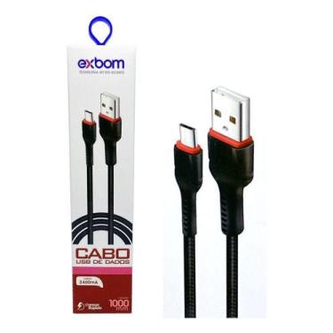 Imagem de Cabo Rápido Carregador E Dados Turbo Reforçado - Micro Usb - Exbom