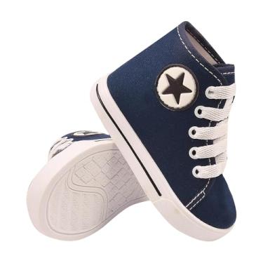 Imagem de Genérico, Tênis Infantil Bebe B2A KIDS sapatinho antialérgico confortável Cor:Marinho;Tamanho:20