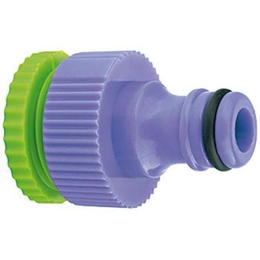 Imagem de Adaptador para Mangueira Fêmea Rosca 1/2 - Palisad 657208 Verde e Roxo