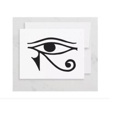 Imagem de Tatuagem Temporária Olho De Hórus Símbolo Egípci - 3I