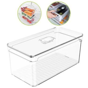 Imagem de Organizador de Alimentos Clear Fresh 5 Litros Ideal para Frutas Legume