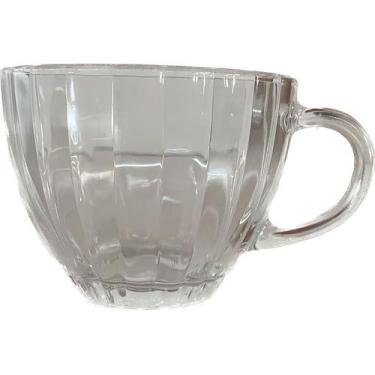 Imagem de Conjunto 6 Xícaras de Chá Alice Vidro 220ml JGCH066 - Hauskraft - ETIL