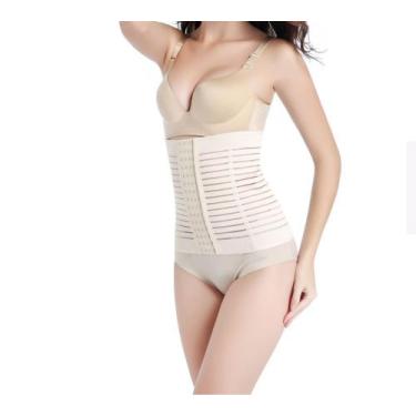 Imagem de Cinta Modeladora Feminina Das Famosas 28 Cm 4 Barbatanas Modelo 2  - S