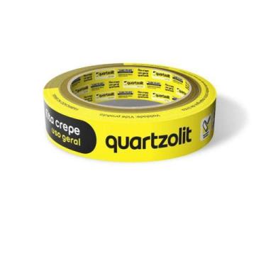 Imagem de Fita Crepe 24 MM X 50 M Quartizolit - SAINT-GOBAIN
